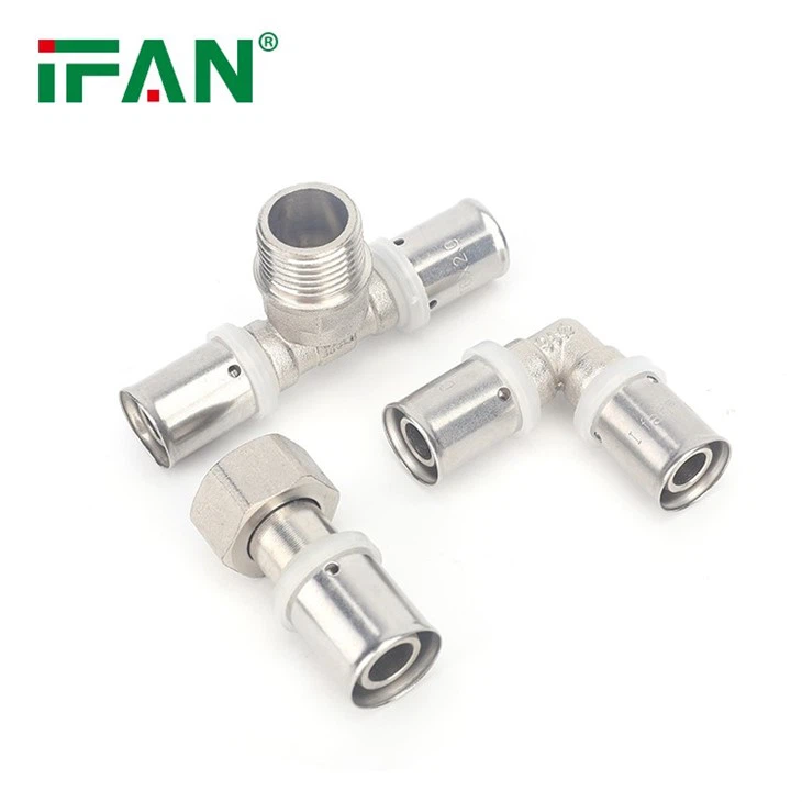 Brass PEX Press Tee Fittings