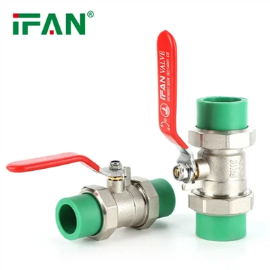 پی پی آر ڈبل یونین بال والو